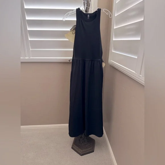 Lou & Grey Side Bungee Pocket Midi Dress Size S - Picture 2 of 5